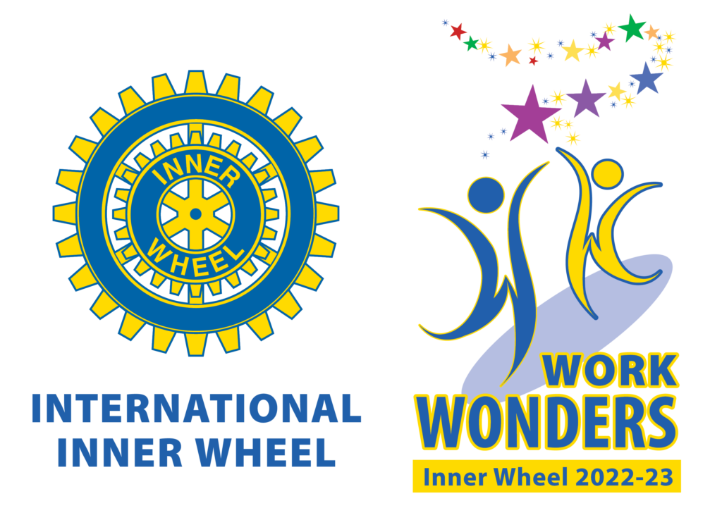 International Inner Wheel Logo with the theme Logo of 2022-23